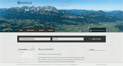 Desktop Screenshot of ortsinfo.at